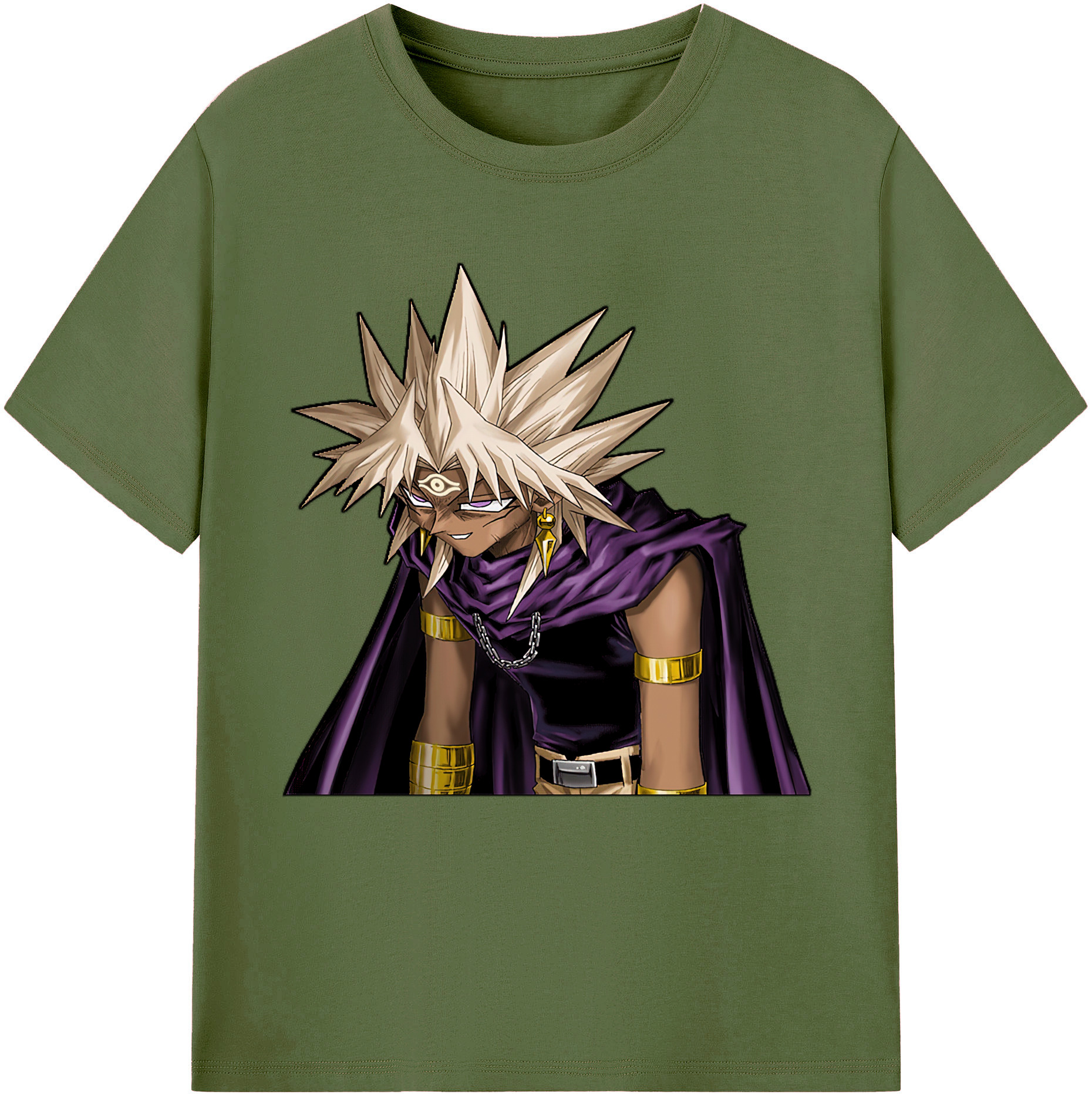 （画像用） 遊☆戯☆王 Yu-Gi-Oh! 綿100％半袖Tシャツ（フロントプリント）